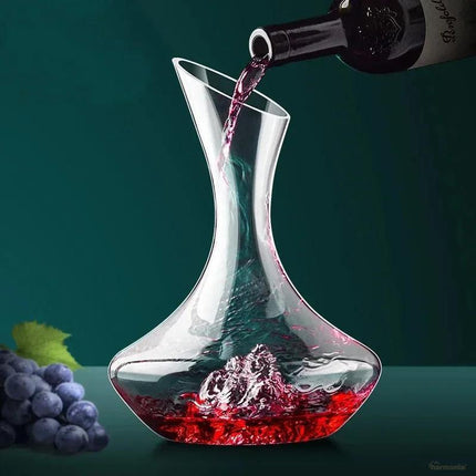 Decantador de Vino y Whisky Vidrio Iceberg Home Bar - Zenithi Hogar