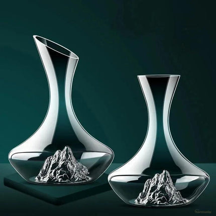 Decantador de Vino y Whisky Vidrio Iceberg Home Bar - Zenithi Hogar