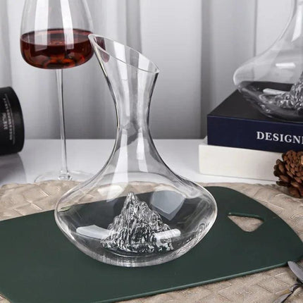 Decantador de Vino y Whisky Vidrio Iceberg Home Bar - Zenithi Hogar