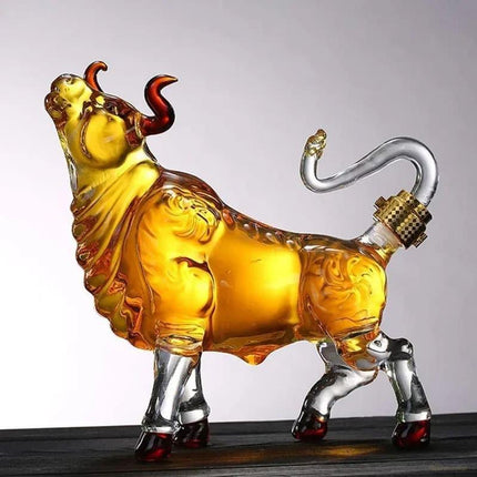 Decantador de Vino y Whisky de Vidrio Toro - Zenithi Hogar
