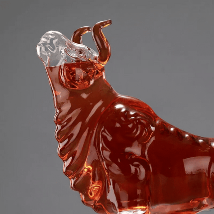 Decantador de Vino y Whisky de Vidrio Toro - Zenithi Hogar