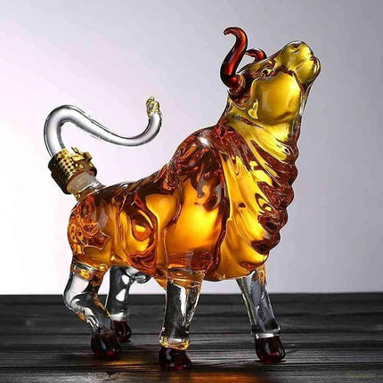 Decantador de Vino y Whisky de Vidrio Toro - Zenithi Hogar