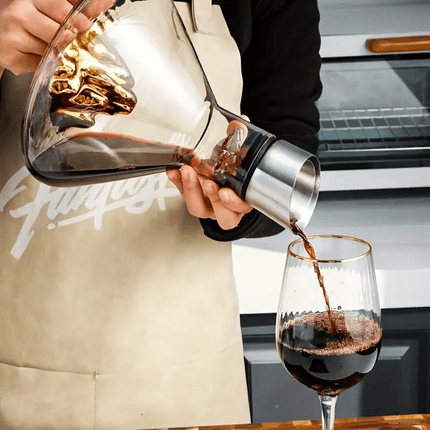Decantador de Vino Vidrio Iceberg Aerador Home Bar - Zenithi Hogar