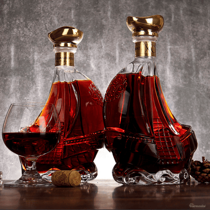 Decantador de Vino y Whisky Vidrio Carabela - Zenithi Hogar