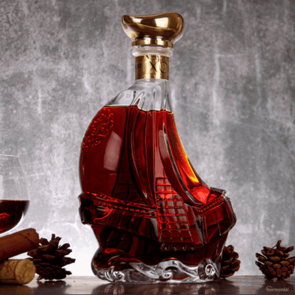 Decantador de Vino y Whisky Vidrio Carabela - Zenithi Hogar