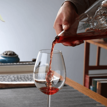 Decantador de Vino y Whisky Vidrio Pirámide - Zenithi Hogar