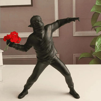 Escultura Decorativa Abstracta El Apasionado