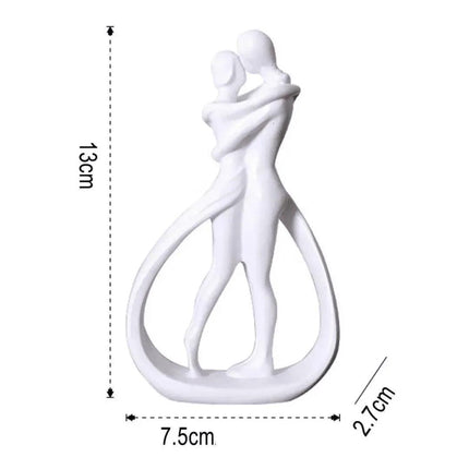 Escultura Decorativa Pareja Estatua 