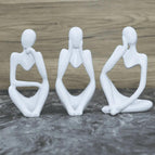 3 piezas blancas