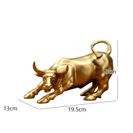Escultura Decorativa Toro Wall Street