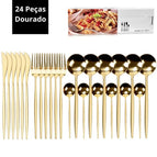 24 piezas de oro