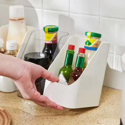 Kit 3 Organizadores de Nevera - Pote Organizador para Cocina