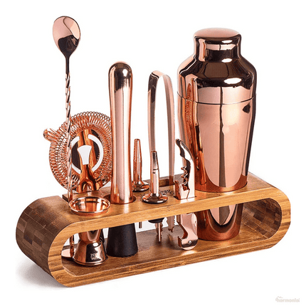 Kit Coctelera de Acero Inoxidable Bebidas Cócteles - Zenithi Hogar