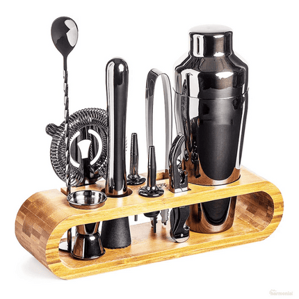 Kit Coctelera de Acero Inoxidable Bebidas Cócteles - Zenithi Hogar