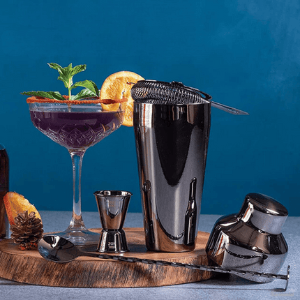 Kit Coctelera de Acero Inoxidable Bebidas Cócteles - Zenithi Hogar