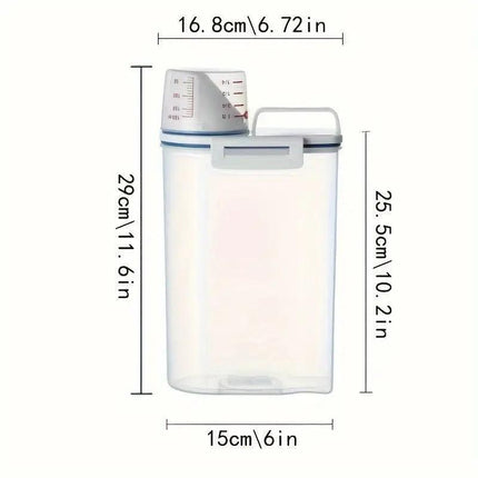 Kit de 3 Ollas Herméticas para Almacenamiento