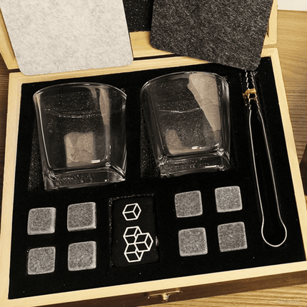 Kit Copas Cubo Whisky de Hielo Pinza -Zenithi Hogar