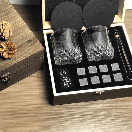 Kit Copas Cubo Whisky de Hielo Pinza -Zenithi Hogar