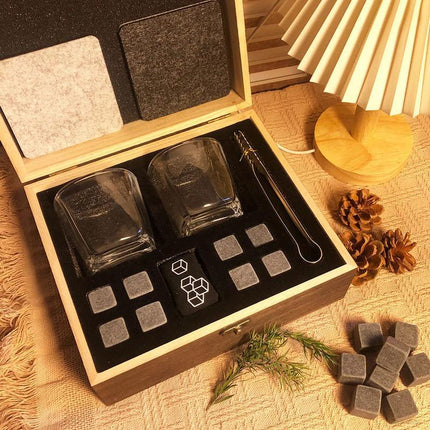 Kit Copas Cubo Whisky de Hielo Pinza -Zenithi Hogar