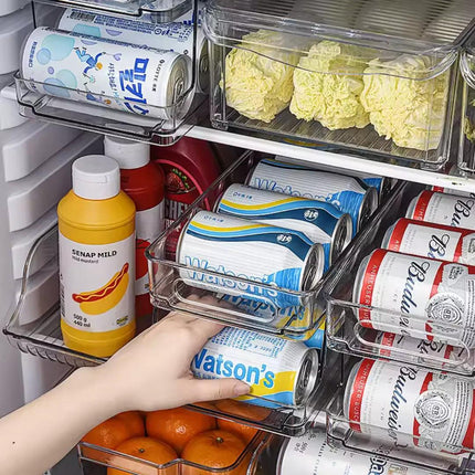Organizador de Latas para Nevera Automático 