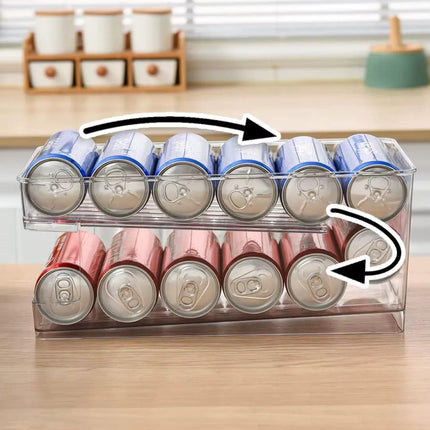 Organizador de Latas para Nevera Automático 