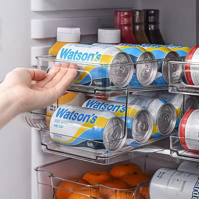 Organizador de Latas para Nevera Automático 