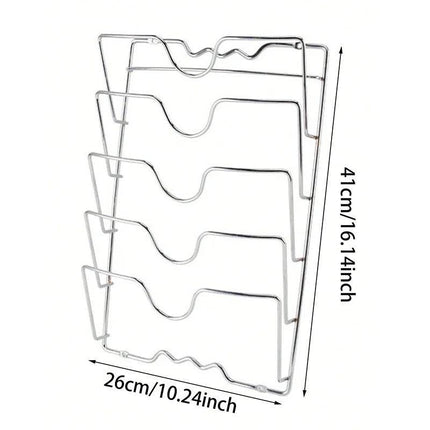 Organizador de utensilios de cocina de 5 espacios 