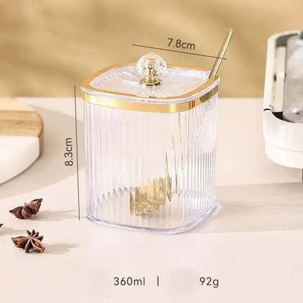 Organizador para Especias de Vidrio - Individual o Kit 3 Pzs 