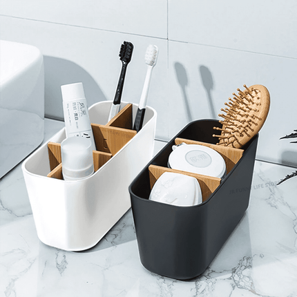Porta Cepillo de Dientes para Baño y Pasta
