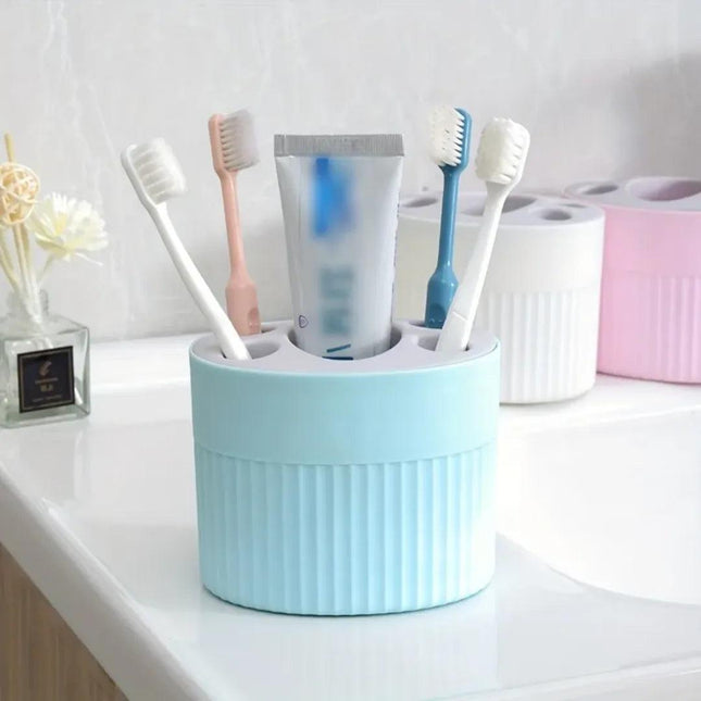 Porta Cepillo de Dientes para Baño y Pasta Elegante