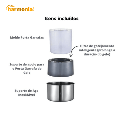 Portabotellas de Bebidas | Molde de Hielo Innovador – Enfríe con Estilo