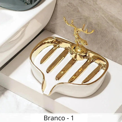 Jabonera para Baño Fregadero de Cerámica