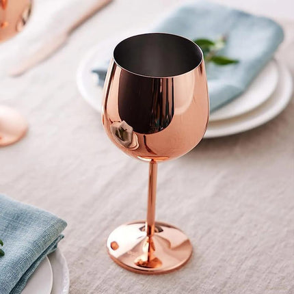 Copa de Vino Colorida Inox Irruptible - Zenithi Hogar