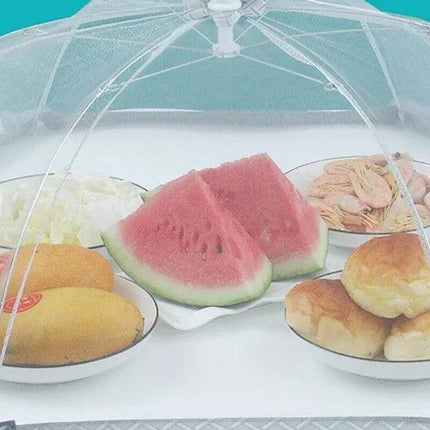 Tela Protectora de Alimentos Gris Plegable 